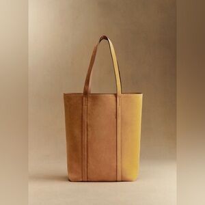 Sezane Le Cabas Tote Bag - camel